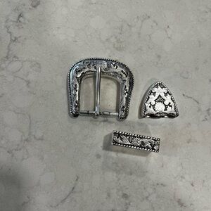 Belt Buckle. Sterling Silver. Never used.